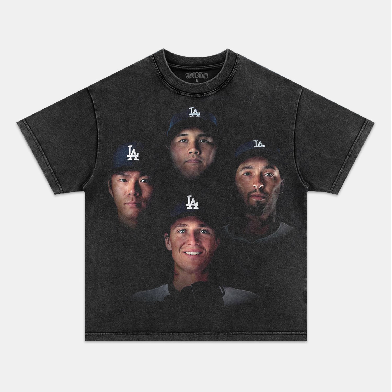 LA DODGERS FOUR TEE