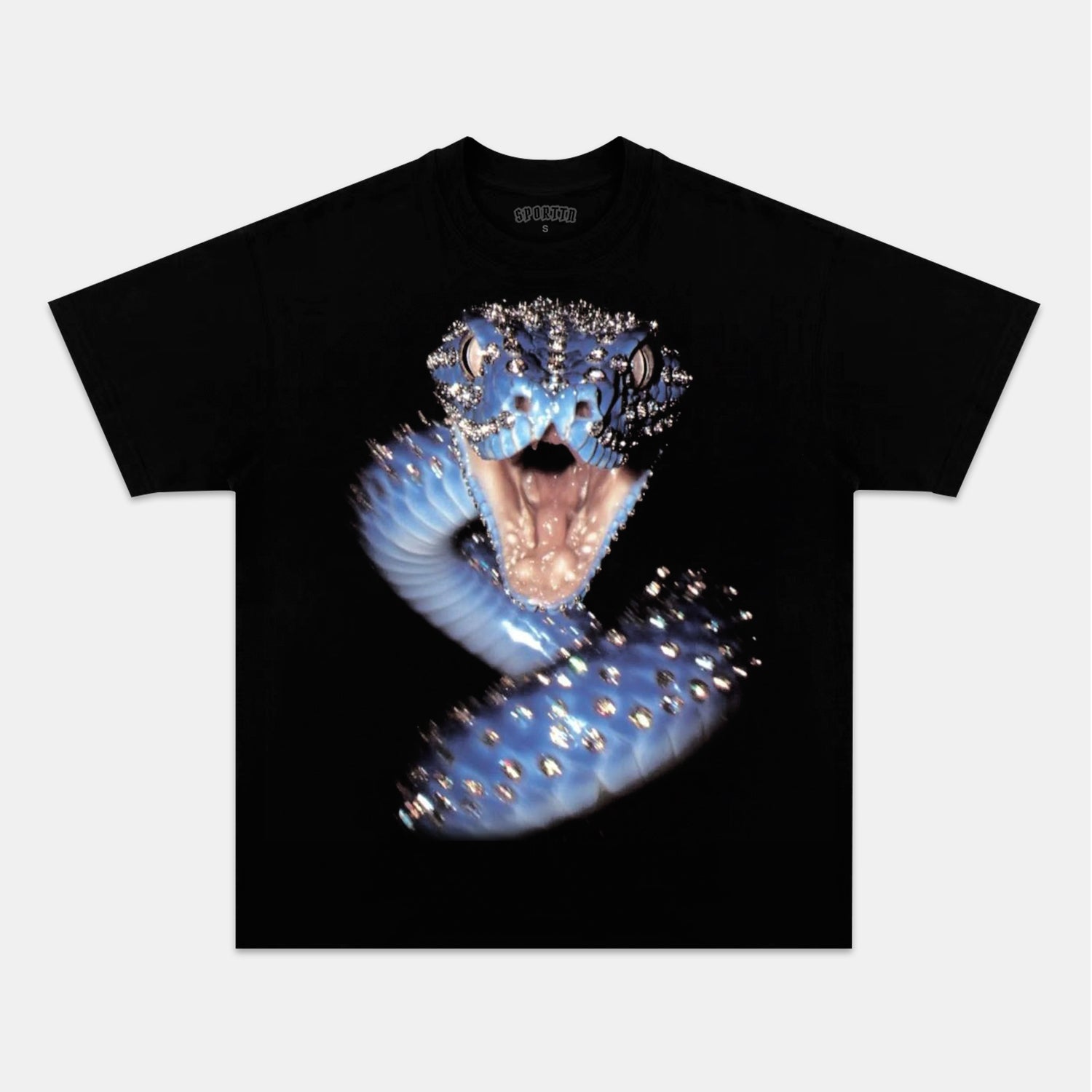 RETRO STREET STYLE SNAKE TEE