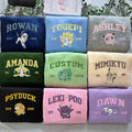 Custom PKM Anime Embroidery Sweatshirt, Custom Name and Year Pocket Beast Shirt, Anime Lover Gift