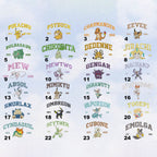 Custom PKM Anime Embroidery Sweatshirt, Custom Name and Year Pocket Beast Shirt, Anime Lover Gift