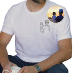 Dad and me-Custom Photo Shirt