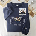 Custom Dad Embroidered Sweatshirt