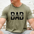 Custom Dad Shirt With Kids Names, Dad T-Shirt