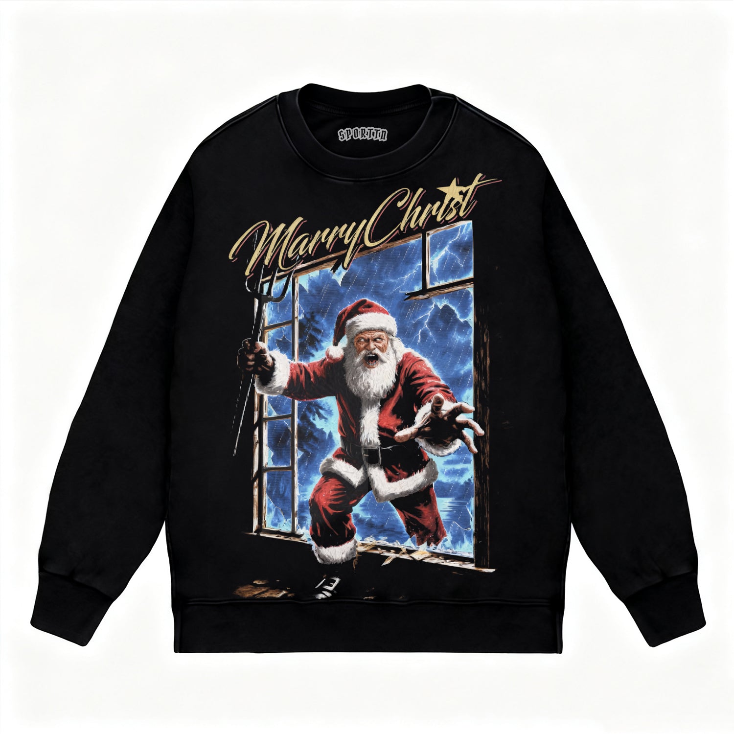 RETRO SANTA CLAUS V2 TEE