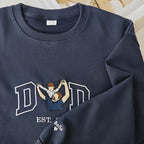 Custom Dad Embroidered Sweatshirt
