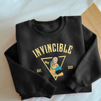 Invincble Characters Comic Embroidered Sweatshirt