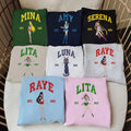 Sailor Moon Embroidered Shirt, Magical Sweatshirt Hoodie Embroidery