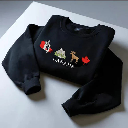Canada Embroidered Sweatshirt