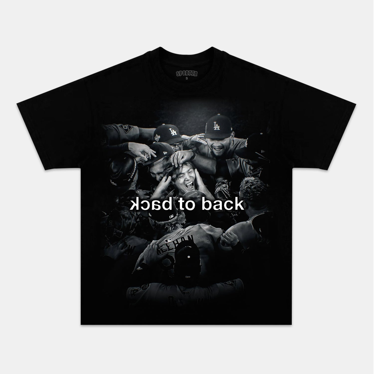 WS CHAMPS DODGERS TEE