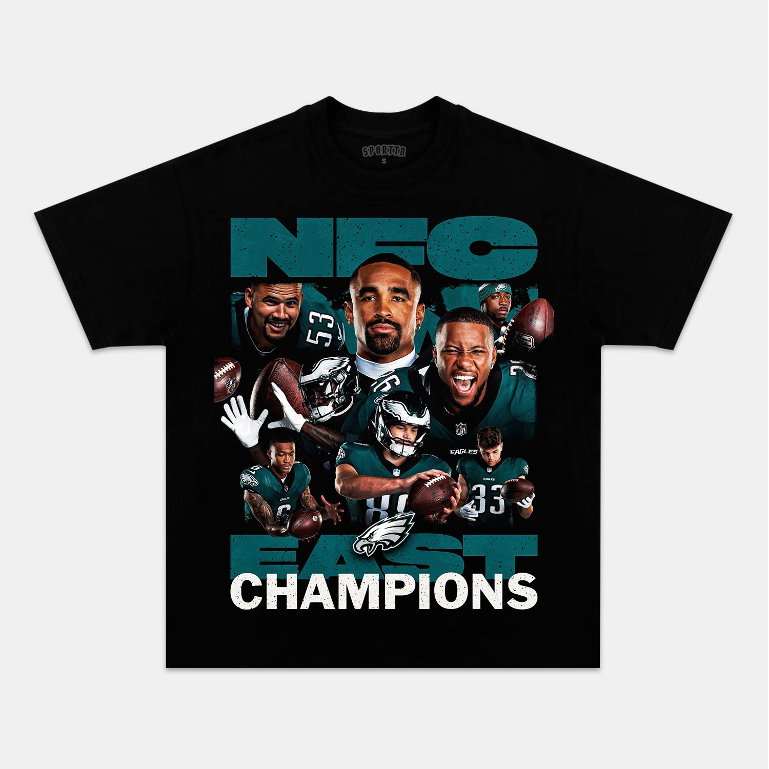 EAGLES 2025 NFC EAST CHAMPIONS  TEE