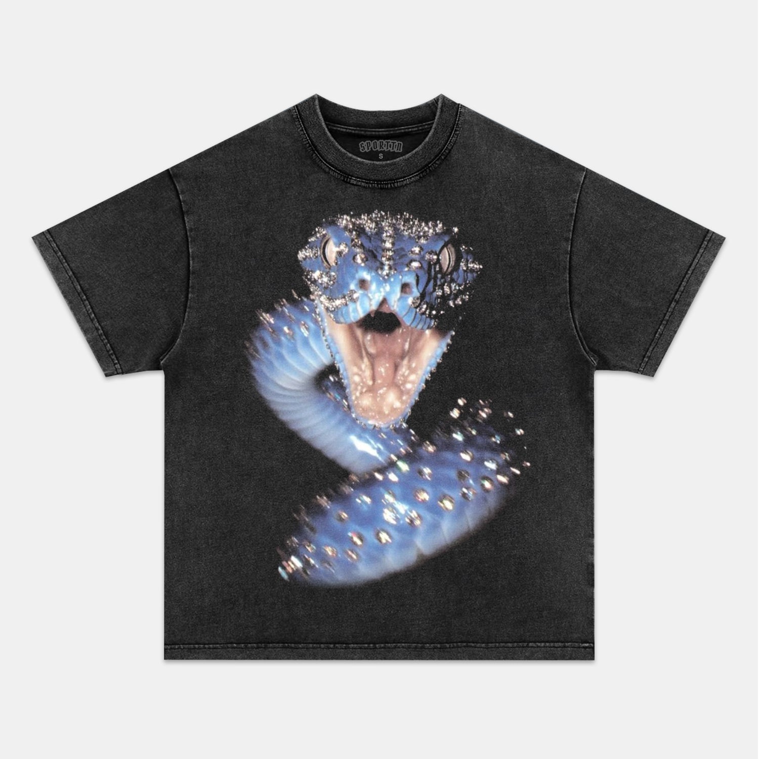 RETRO STREET STYLE SNAKE TEE