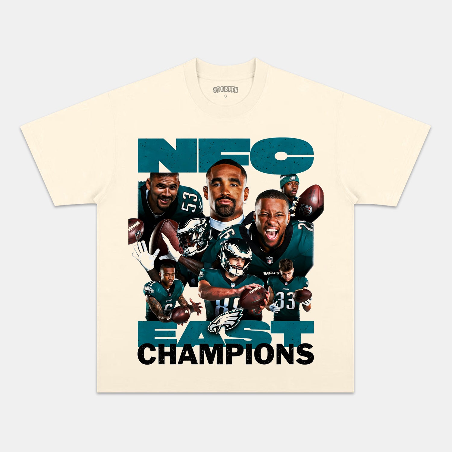 EAGLES 2025 NFC EAST CHAMPIONS  TEE