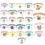 Pokemon Collection Embroidered Sweatshirt