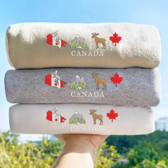 Canada Embroidered Sweatshirt