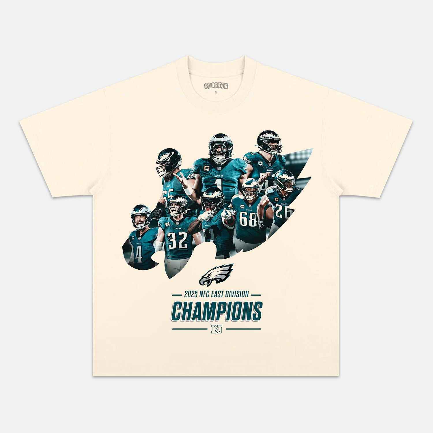 EAGLES 2025 NFC EAST CHAMPIONS 2.0 TEE