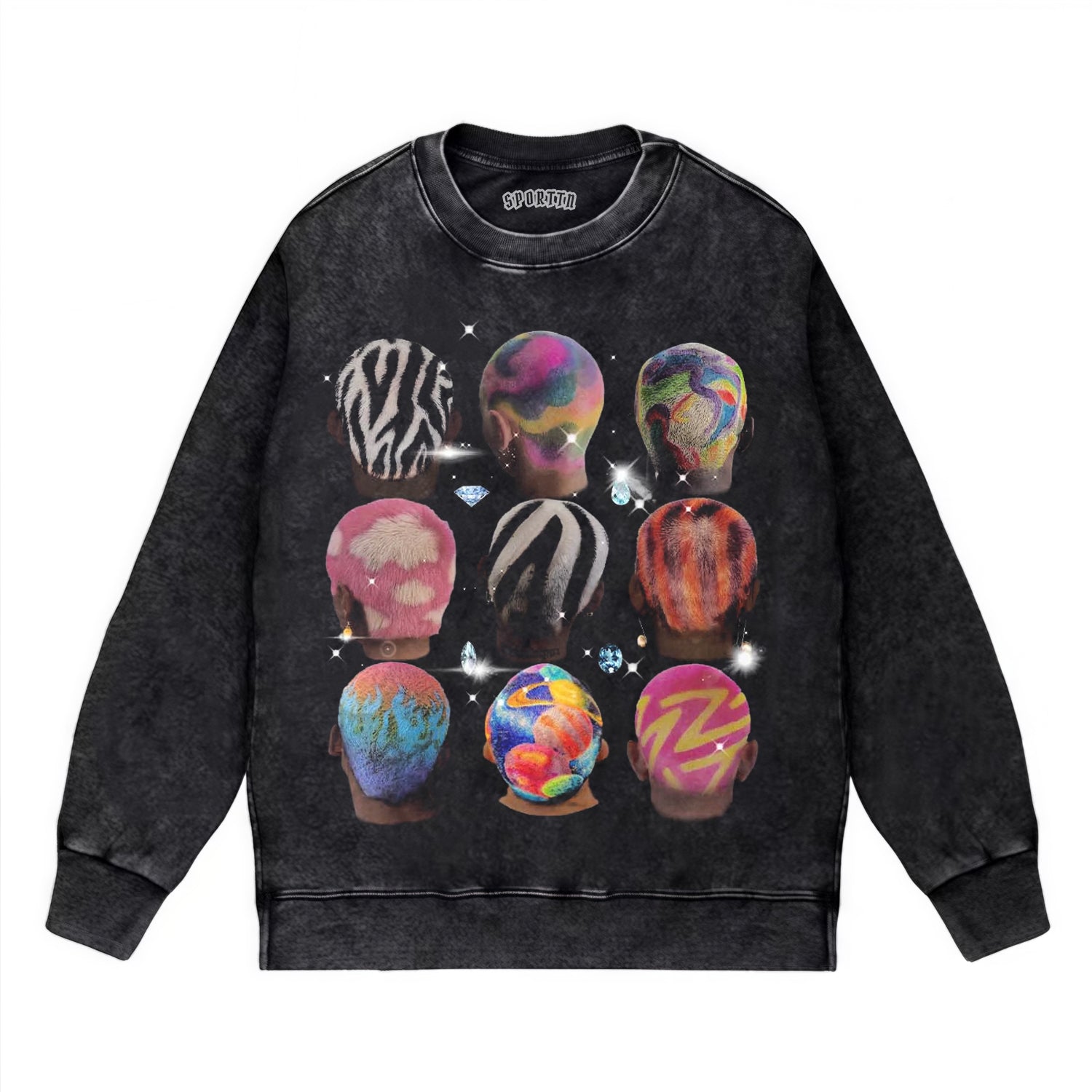 COLORED DIAMOND AVATAR TEE