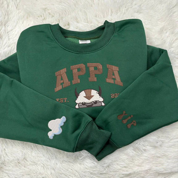 Appa Embroidered Sweatshirt