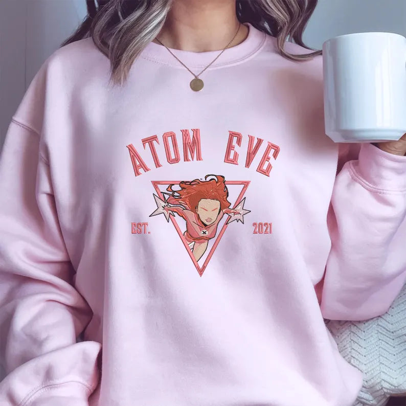 Invincble Characters Comic Embroidered Sweatshirt