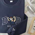 Custom Dad Embroidered Sweatshirt