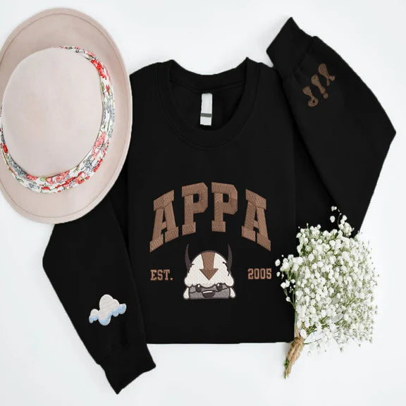 Appa Embroidered Sweatshirt