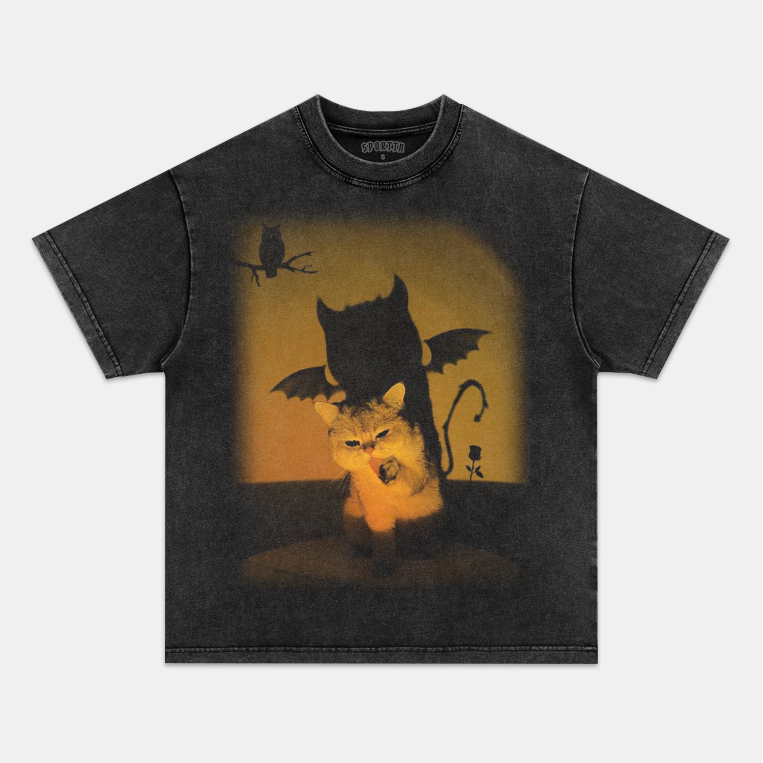 HALLOWEEN FUNNY CAT V2 TEE