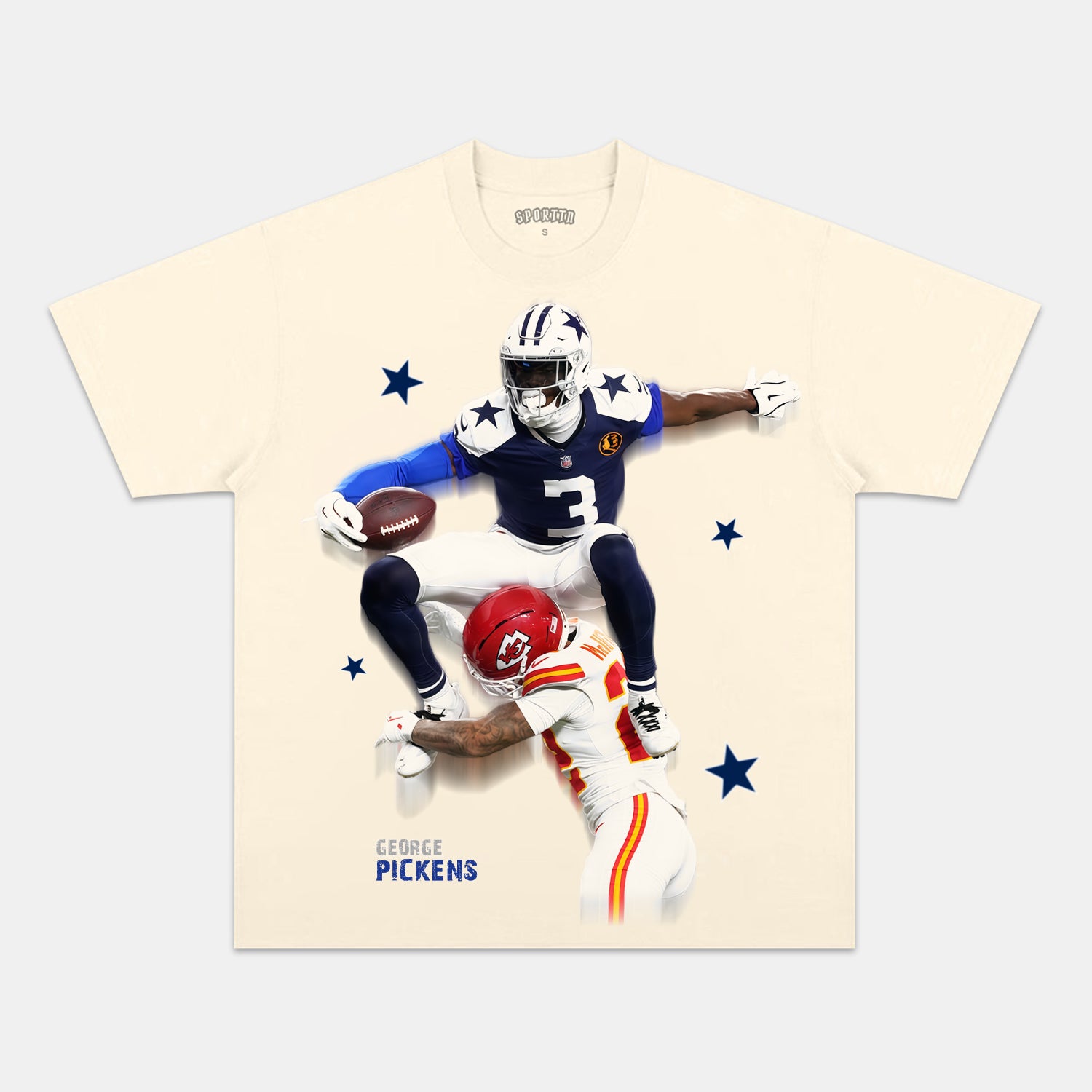 DALLAS COWBOYS & GEORGE PICKENS TEE