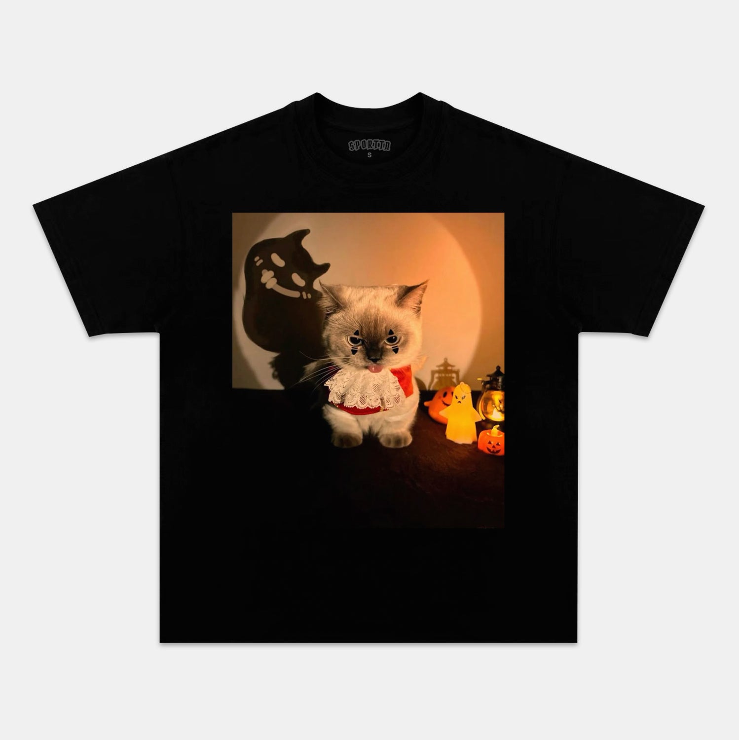 HALLOWEEN FUNNY CAT V3 TEE
