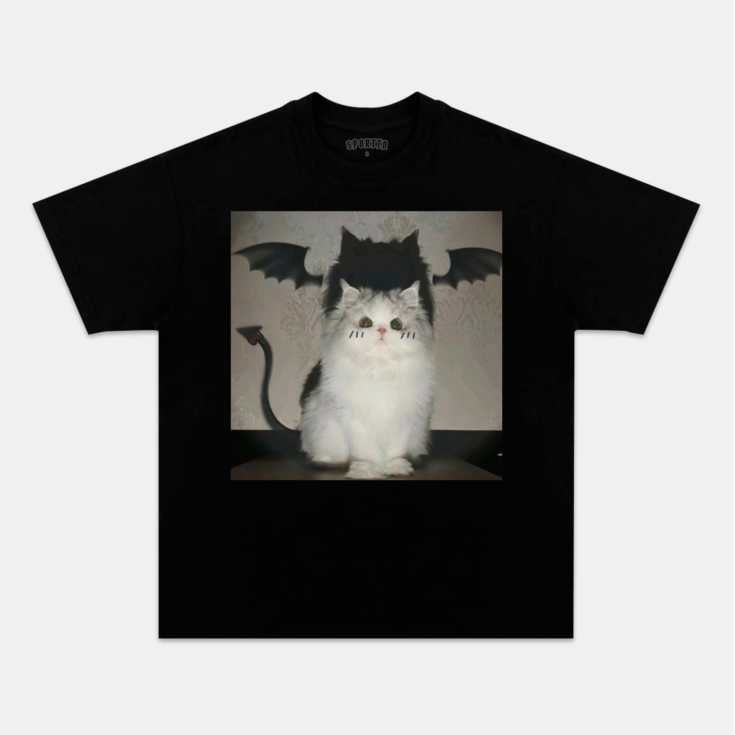 HALLOWEEN FUNNY CAT V5 TEE