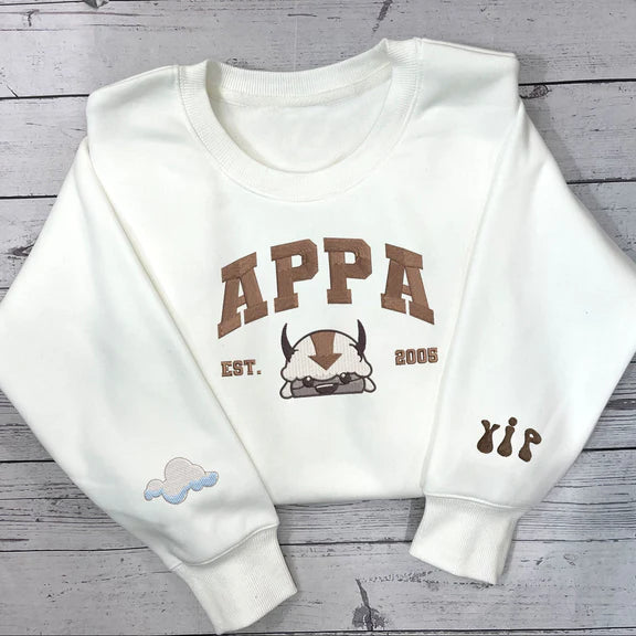 Appa Embroidered Sweatshirt