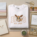 Personalized Mom Dad & Kid Crewnecks Custom Family Embroidered Sweatshirt
