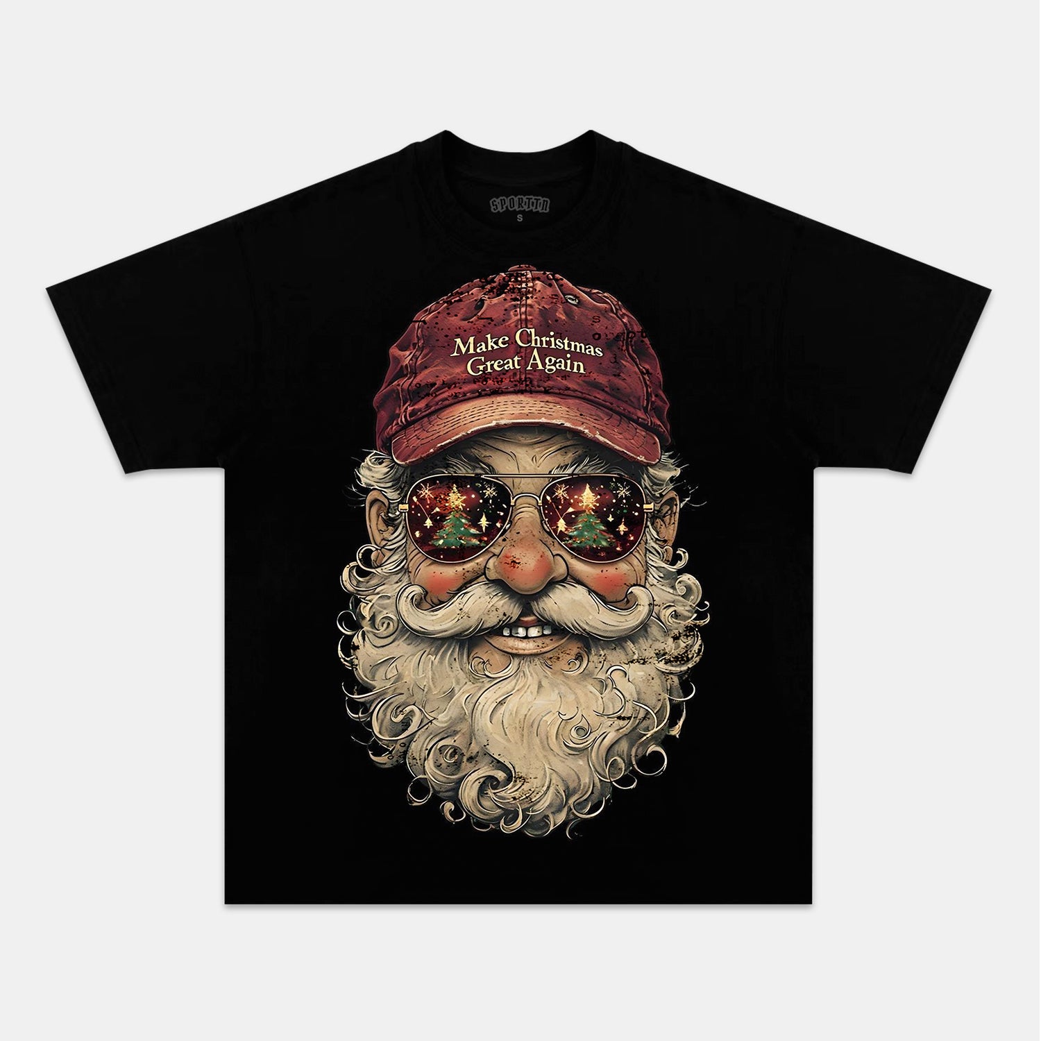 RETRO SANTA CLAUS TEE