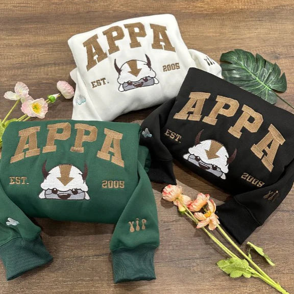 Appa Embroidered Sweatshirt