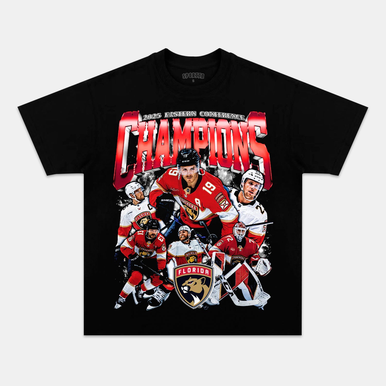 FLORIDA PANTHERS & ECFCHAMPS TEE