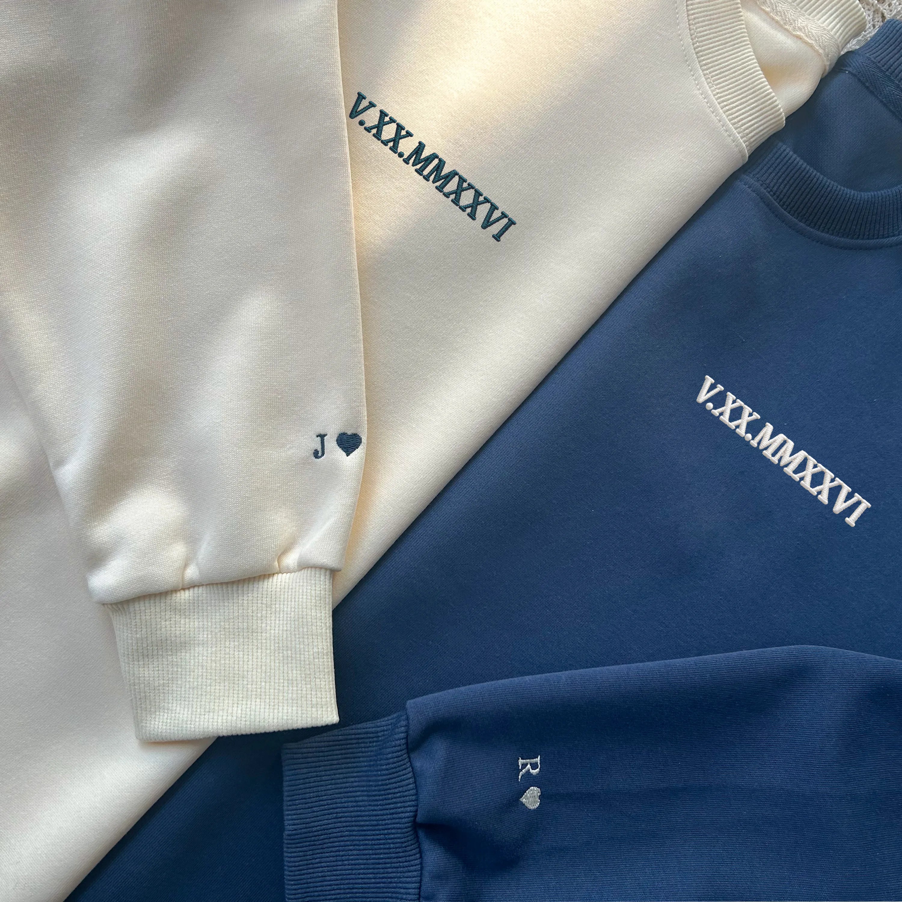 Personalized Roman Numeral Sweatshirt