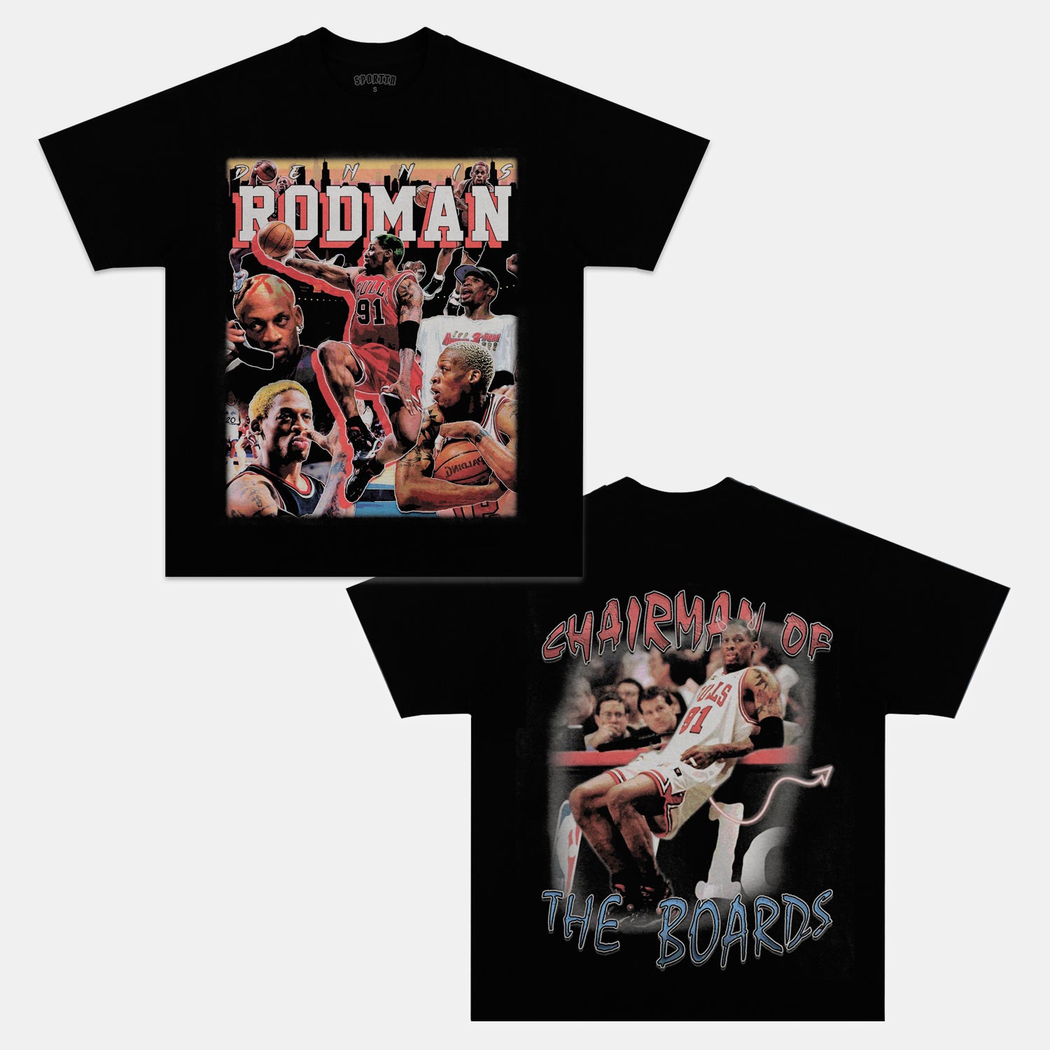 DENNIS RODMAN BULLS CLASSIC TEE