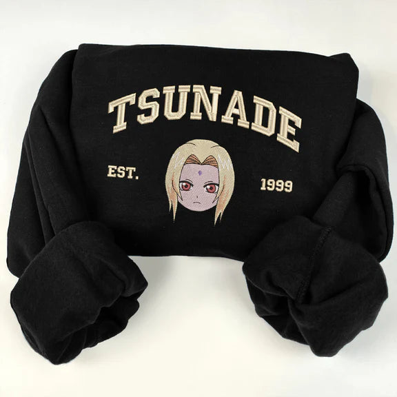 Naruto Character Embroidered Sweatshirt