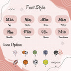 Custom Embroidery Initial Heart sleeve Hoodie