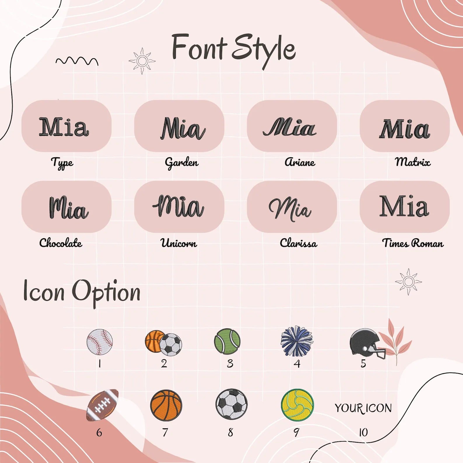 Custom Embroidery Initial Heart sleeve Hoodie