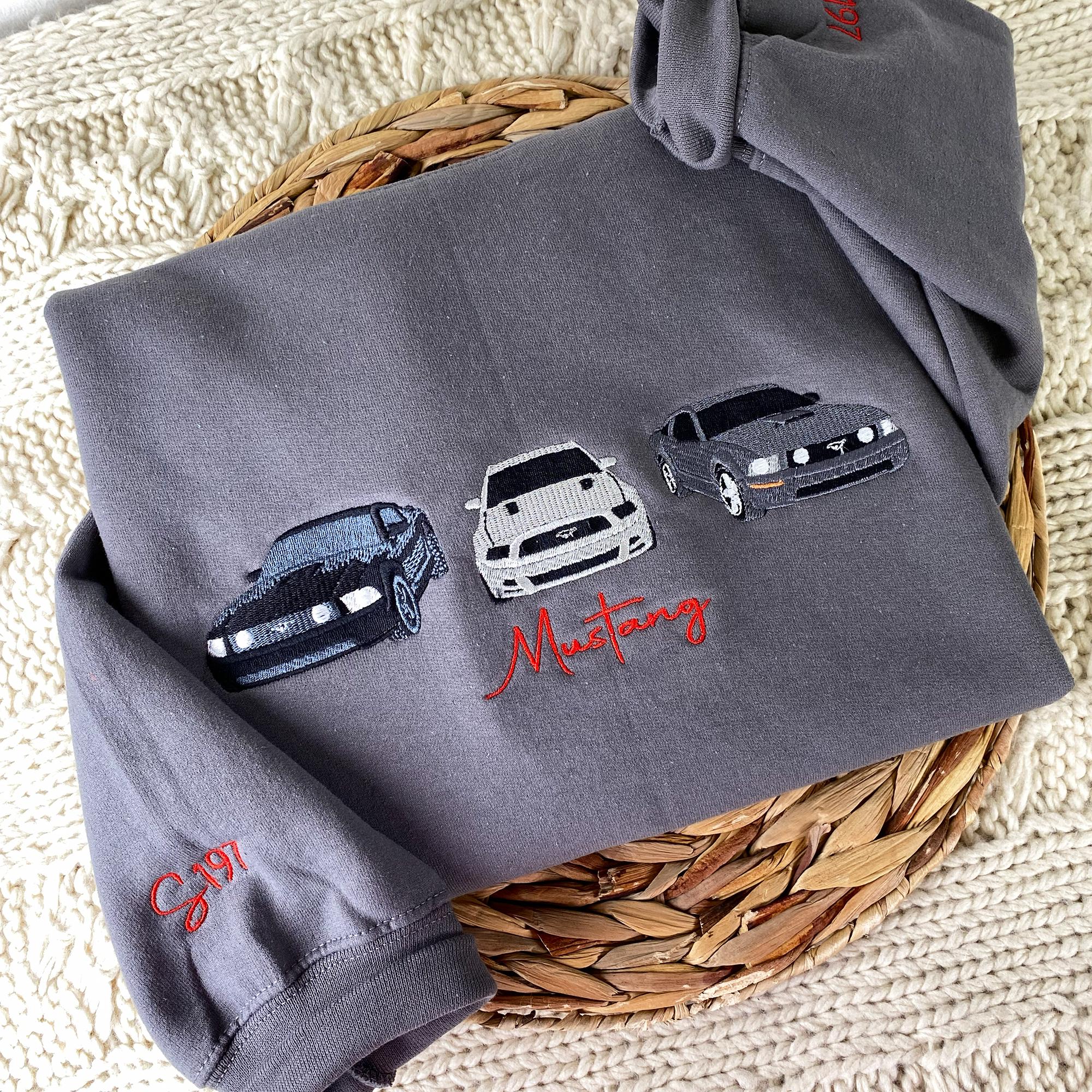 Custom Embroidered Car V3 Sweatshirt