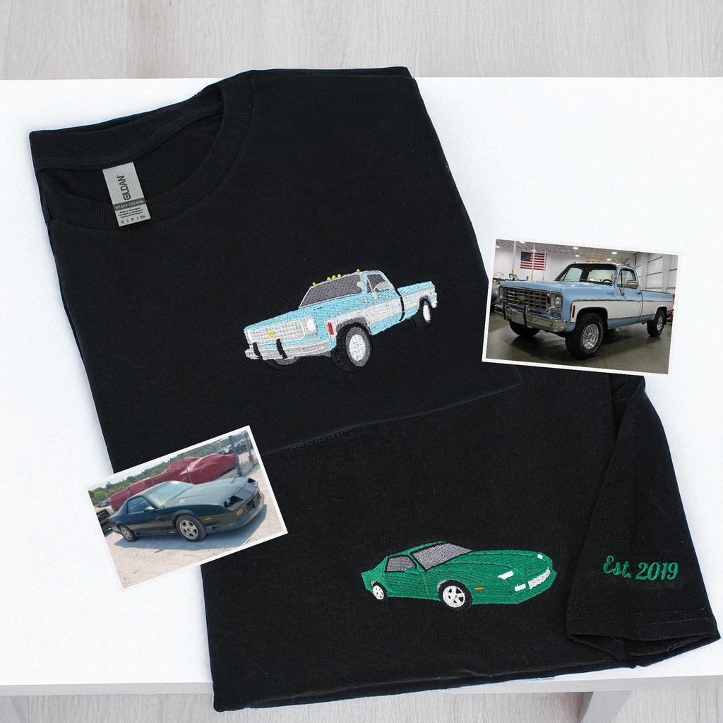 Custom Embroidered Car V3 Sweatshirt