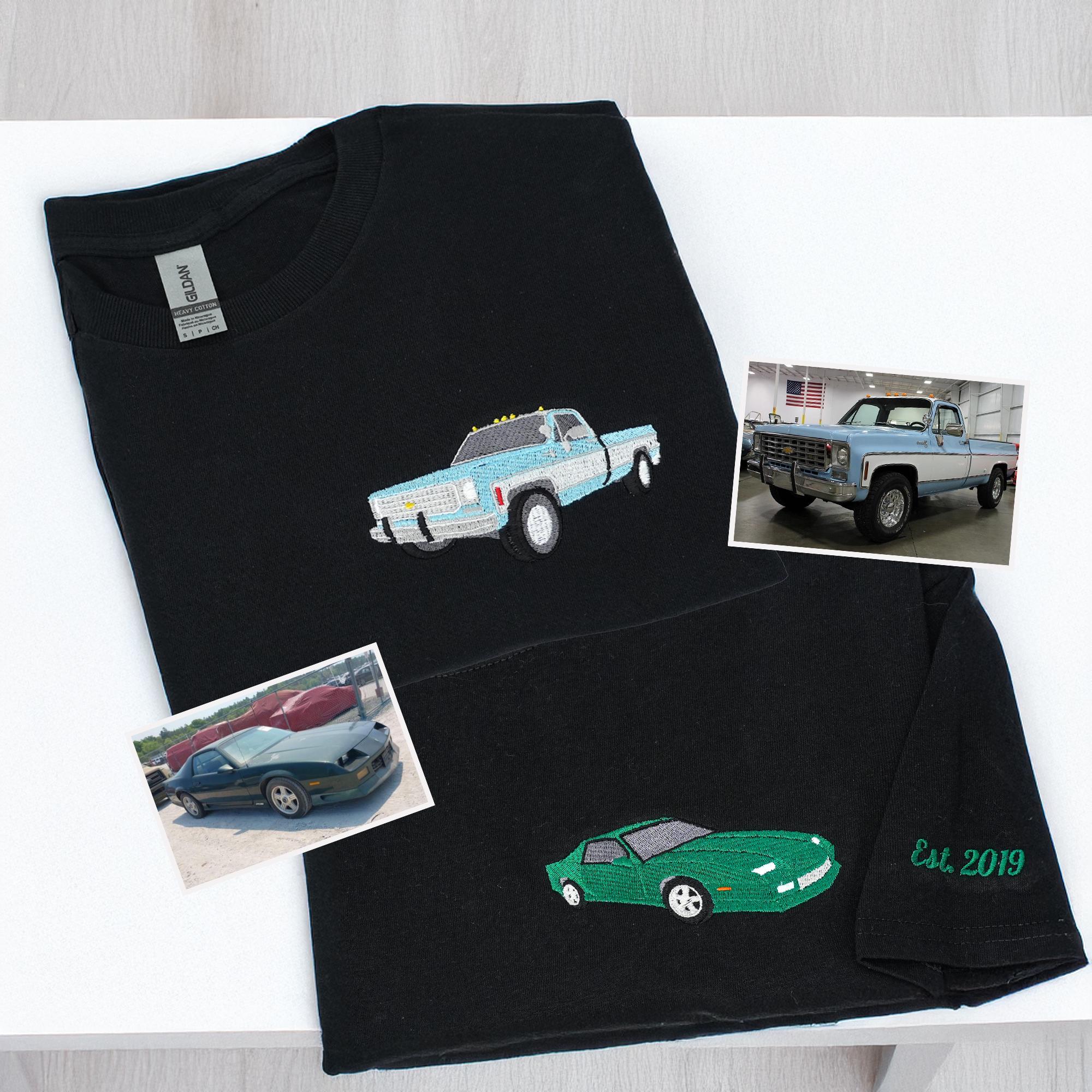 Custom Embroidered Car V3 Sweatshirt