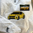 Custom Embroidered Car V3 Sweatshirt