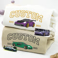 Custom Embroidered Car V1 Sweatshirt