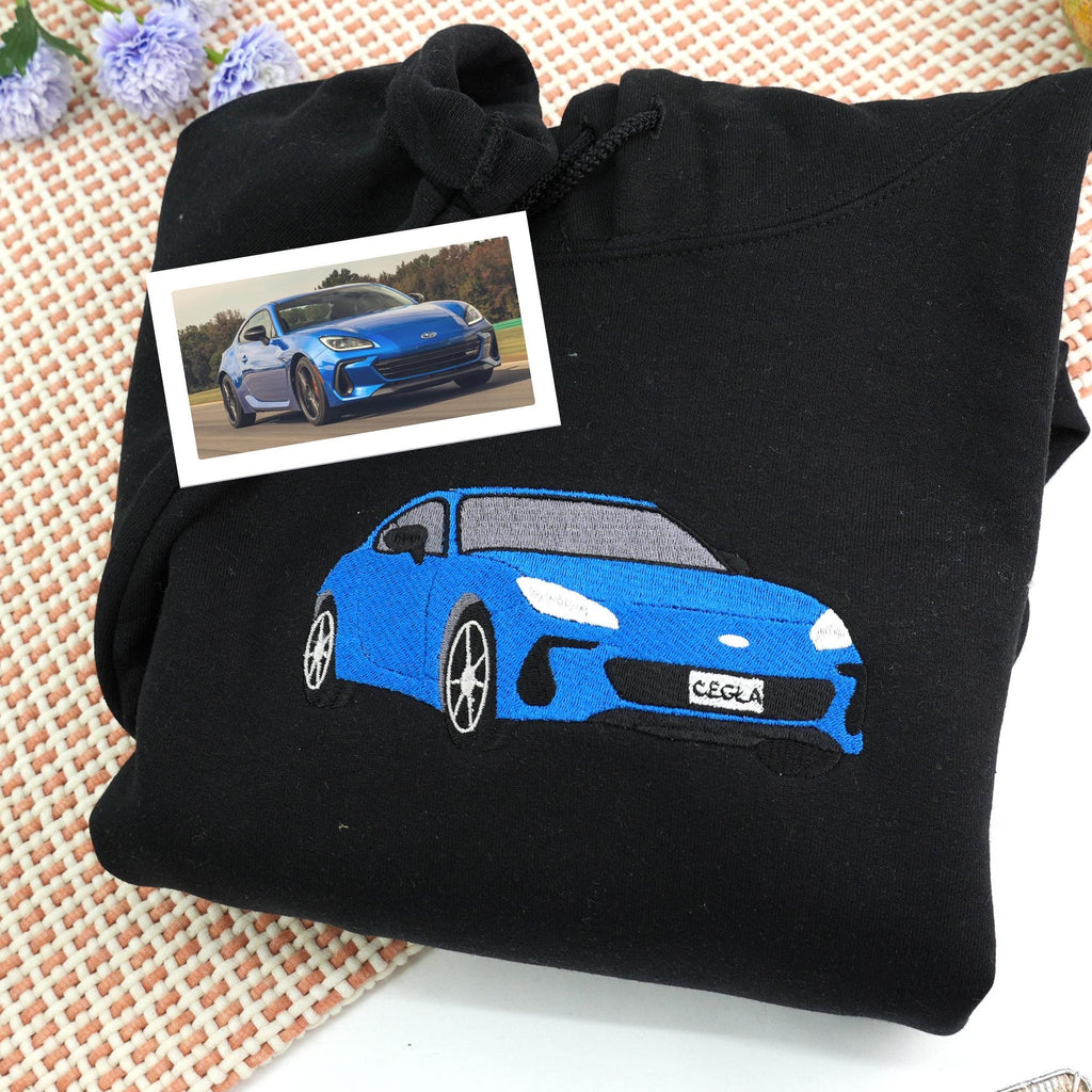 Custom Embroidered Car V2 Sweatshirt