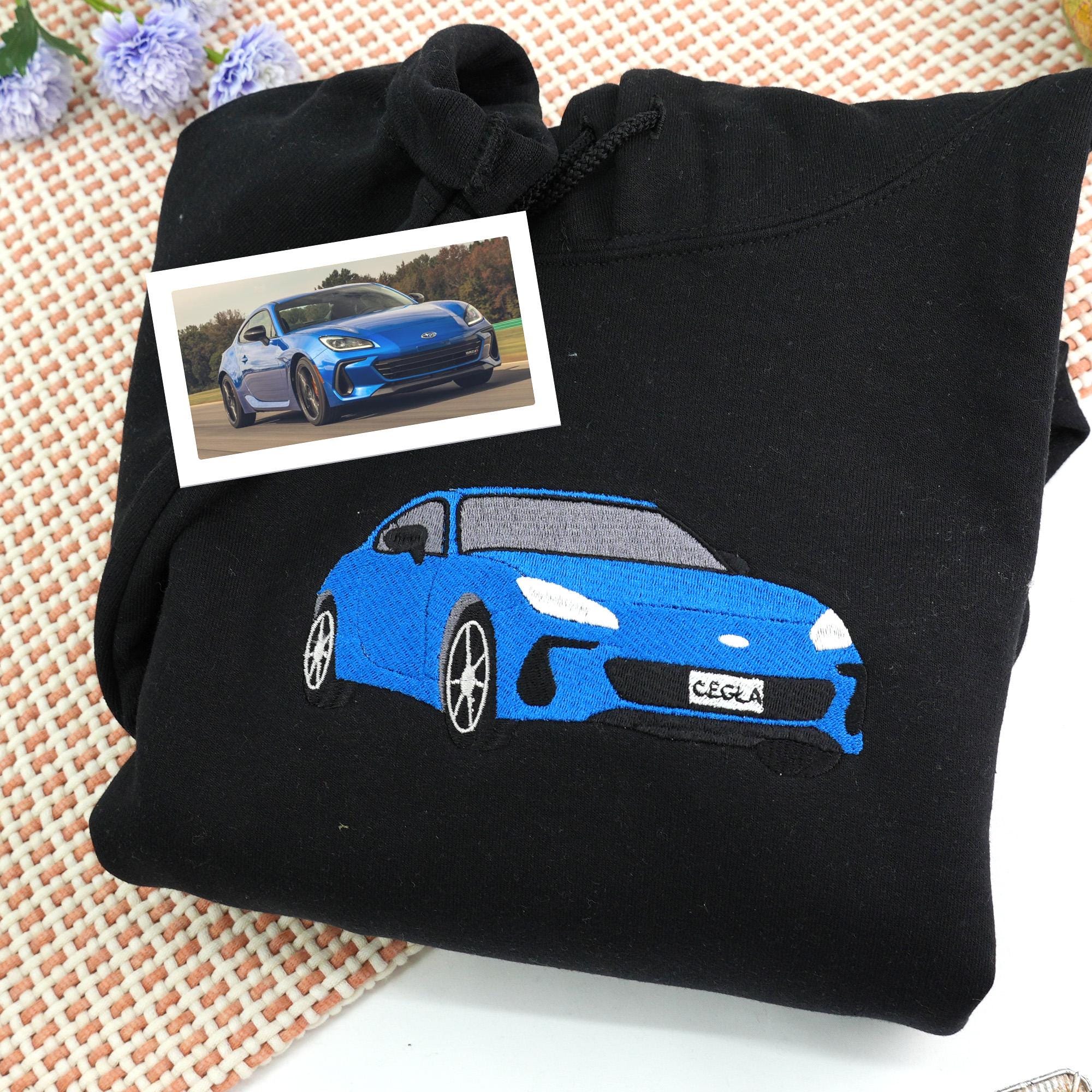 Custom Embroidered Car V2 Sweatshirt