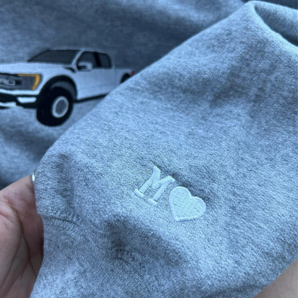 Custom Embroidered Car V2 Sweatshirt