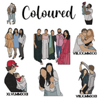 Custom Family Embroidered Sweatshirt – Gift for Papa, Dad or Mama