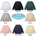 Custom Family Embroidered Sweatshirt – Gift for Papa, Dad or Mama