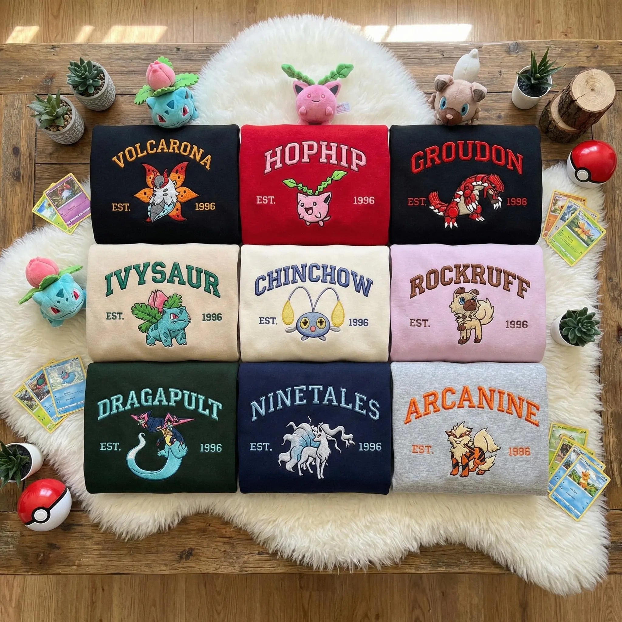 Custom Embroidered Poke Sweatshirt