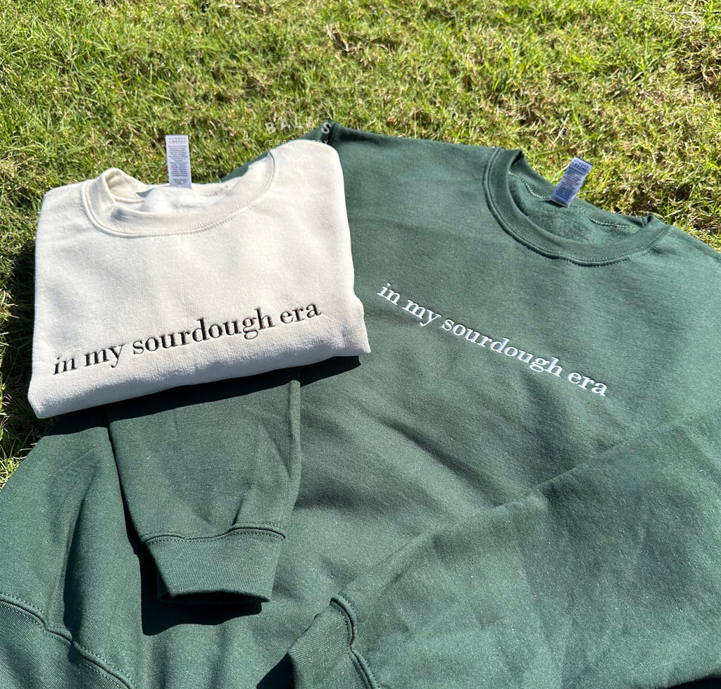 Custom Embroidered Sweatshirt, Personalized Crewneck